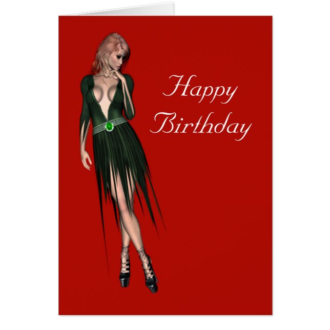 スタイリッシュで美しく官能的な女性 (正面)