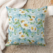 スタイリッシュで美しく明るい花パターン2 クッション (ブランケット)