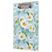 スタイリッシュで美しく明るい花パターン2 クリップボード (左)