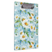 スタイリッシュで美しく明るい花パターン2 クリップボード (右)