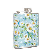 スタイリッシュで美しく明るい花パターン2 フラスク (右)