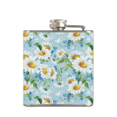 スタイリッシュで美しく明るい花パターン2 フラスク (裏面)