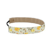 スタイリッシュで美しく明るい花パターン アスレチックヘッドバンド (左)