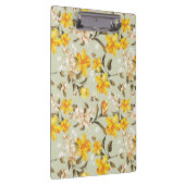 スタイリッシュで美しく明るい花パターン クリップボード (右)