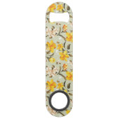 スタイリッシュで美しく明るい花パターン スピード栓抜き (裏面)