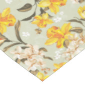 スタイリッシュで美しく明るい花パターン テーブルクロス (アングル)