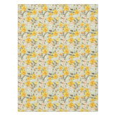 スタイリッシュで美しく明るい花パターン テーブルクロス (正面)