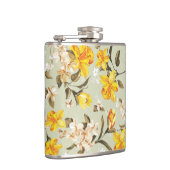 スタイリッシュで美しく明るい花パターン フラスク (右)