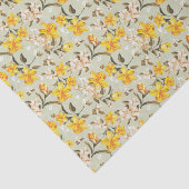 スタイリッシュで美しく明るい花パターン 薄葉紙 (詳細)