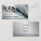 スタイリッシュで車のな名刺 名刺 (正面/裏面)