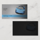 スタイリッシュで車のな名刺 名刺 (正面/裏面)