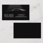 スタイリッシュで車のな名刺 名刺 (正面/裏面)