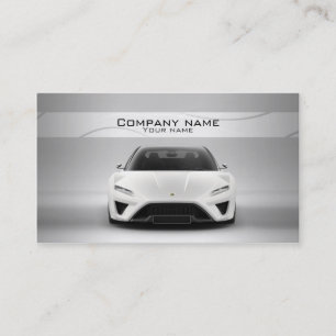 スタイリッシュで車のな名刺 名刺