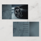 スタイリッシュで車のな名刺 名刺 (正面/裏面)
