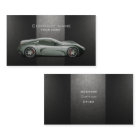 スタイリッシュで車のな名刺