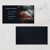 スタイリッシュで車のな名刺 名刺 (正面/裏面)