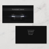 スタイリッシュで車のな名刺 名刺 (正面/裏面)