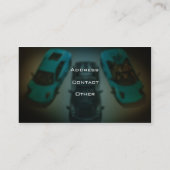 スタイリッシュで車のな名刺 名刺 (裏面)