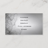 スタイリッシュで車のな名刺 名刺 (裏面)