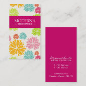 スタイリッシュで、モダンな名刺 名刺 (正面/裏面)