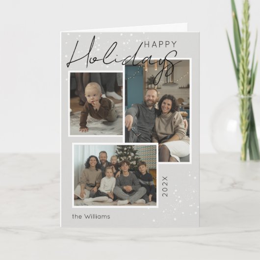 スタイリッシュと写ミニマル真の休日 シーズンカード (正面)