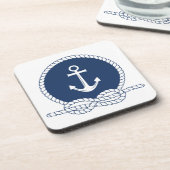 スタイリッシュないかりおよびロープ コースター (左側)