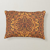 スタイリッシュなアラビアオーナメント アクセントクッション (裏面)