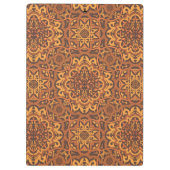 スタイリッシュなアラビアオーナメント クリップボード (裏面)