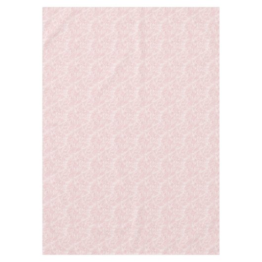 スタイリッシュなクラシックなローズピンクの大理石 テーブルクロス (正面)