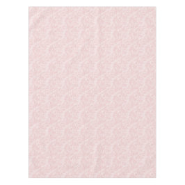 スタイリッシュなクラシックなローズピンクの大理石 テーブルクロス