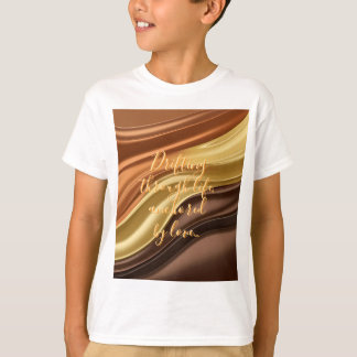スタイリッシュなグラフィックのキッズ用クラシックTシャツ Tシャツ