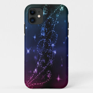スタイリッシュなグリッターの渦巻のiphone 5カバー iPhone 11 ケース
