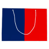 スタイリッシュなケリュケイオンの医学の記号リーグ ラージペーパーバッグ (裏面)