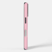 スタイリッシュなシンプルネーム コットンキャンディピンク Case-Mate iPhoneケース (裏面 / 右)