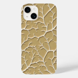 スタイリッシュなテクスチャードカーキブランチiPhoneケース Case-Mate iPhone 14ケース