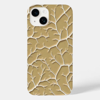 スタイリッシュなテクスチャードカーキブランチiPhoneケース Case-Mate iPhone 14ケース