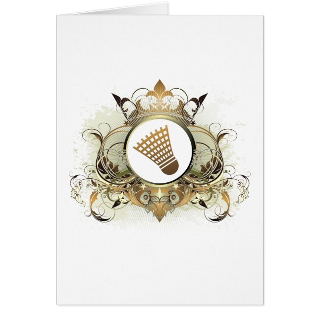 スタイリッシュなバドミントン (正面)