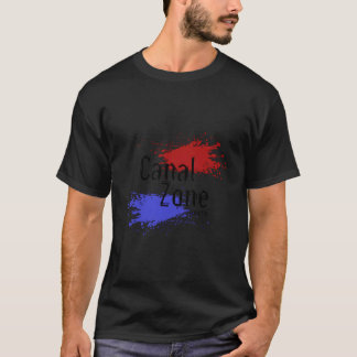 スタイリッシュなパナマ運河地帯 Tシャツ