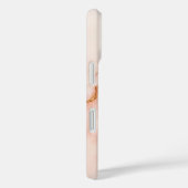 スタイリッシュなピンクの大理石 モダン Case-Mate iPhoneケース (裏面 / 右)