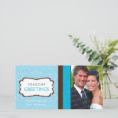 スタイリッシュなフォトカード:: 神にダマスク織L4 シーズンカード (スタンド正面)