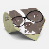 スタイリッシュなフレンチ・ブルドッグ ネクタイ (ロール)