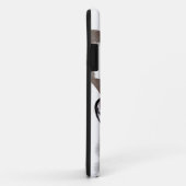 スタイリッシュなフレンチ・ブルドッグ Case-Mate iPhoneケース (裏面/右)