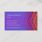 スタイリッシュなブティック| 名刺 (裏面)