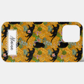 スタイリッシュなブラックパンサージャガー マキシマリスト オーダーメイド Case-Mate iPhoneケース (裏面 (横))