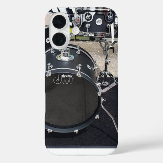 スタイリッシュなブラックモバイルカバー Case-Mate iPhoneケース (裏面)