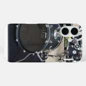 スタイリッシュなブラックモバイルカバー Case-Mate iPhoneケース (裏面 (横))