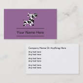 スタイリッシュなペットの世話の名刺 名刺 (正面/裏面)