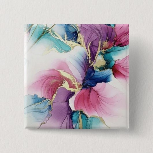 スタイリッシュなボタン – ファッションや工芸品を高める 缶バッジ (正面)