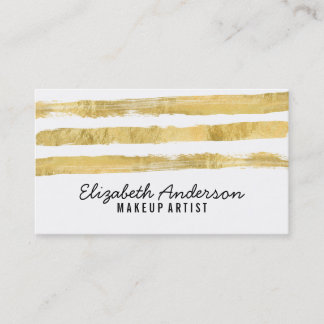 スタイリッシュなメーキャップアーティストの名刺 名刺