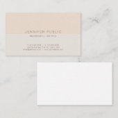 スタイリッシュなモダンな専門のエレガントな傾向のデザイン 名刺 (正面/裏面)